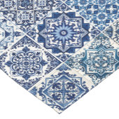 タイル地中海の,ポルトガル語, Azulejo, Majolica ショートテーブルランナー (コーナー)