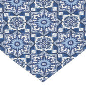 タイル地中海の，ポルトガル語， Azulejo, Majolica ショートテーブルランナー (コーナー)