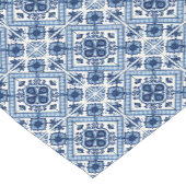 タイル地中海の，ポルトガル語， Azulejo, Majolica ショートテーブルランナー (コーナー)