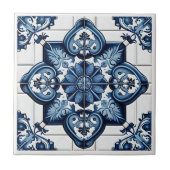 タイル地中海の，ポルトガル語， Azulejo, Majolica タイル (正面)