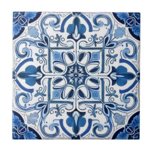 タイル地中海の，ポルトガル語， Azulejo, Majolica タイル