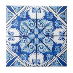 タイル地中海の，ポルトガル語， Azulejo, Majolica タイル