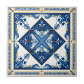 タイル地中海の，ポルトガル語， Azulejo, Majolica タイル (正面)