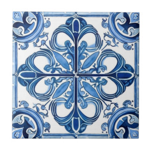タイル地中海の，ポルトガル語， Azulejo, Majolica タイル