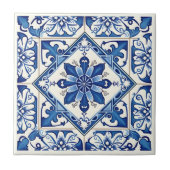 タイル地中海の，ポルトガル語， Azulejo, Majolica タイル (正面)