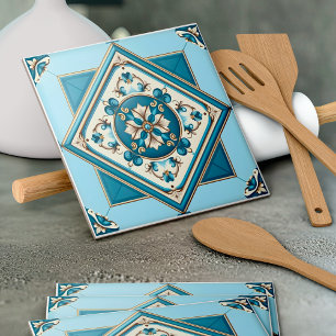 タイル地中海の，ポルトガル語， Azulejo, Majolica タイル