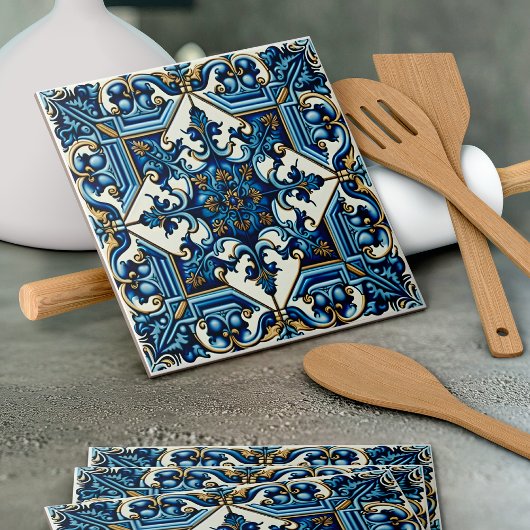 タイル地中海の,ポルトガル語, Azulejo, Majolica タイル