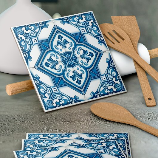 タイル地中海の，ポルトガル語， Azulejo, Majolica タイル
