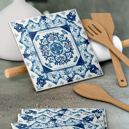 タイル地中海の，ポルトガル語， Azulejo, Majolica タイル