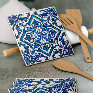 タイル地中海の，ポルトガル語， Azulejo, Majolica タイル