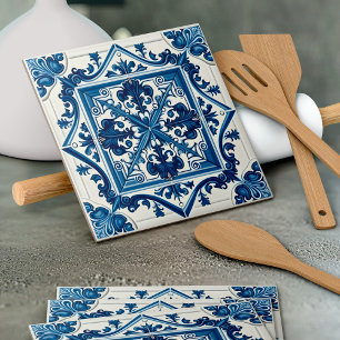 タイル地中海の，ポルトガル語， Azulejo, Majolica タイル