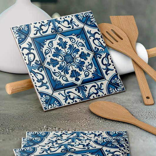 タイル地中海の，ポルトガル語， Azulejo, Majolica タイル