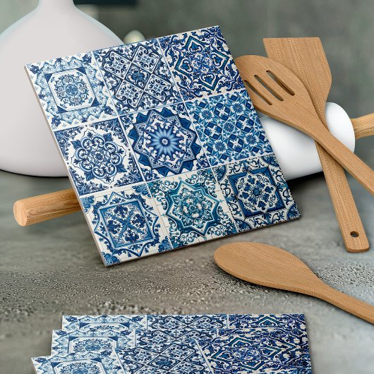 タイル地中海の，ポルトガル語， Azulejo, Majolica タイル
