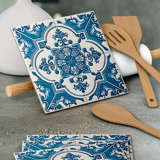 タイル地中海の，ポルトガル語， Azulejo, Majolica タイル