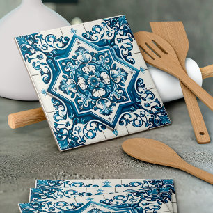 タイル地中海の，ポルトガル語， Azulejo, Majolica タイル
