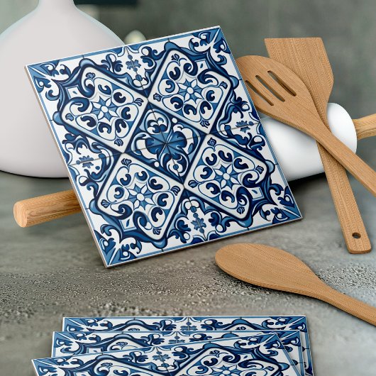 タイル地中海の，ポルトガル語， Azulejo, Majolica タイル