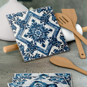 タイル地中海の，ポルトガル語， Azulejo, Majolica タイル