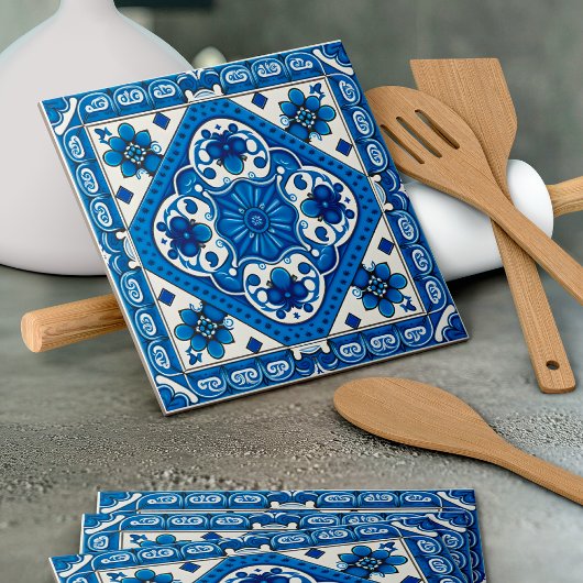 タイル地中海の，ポルトガル語， Azulejo, Majolica タイル