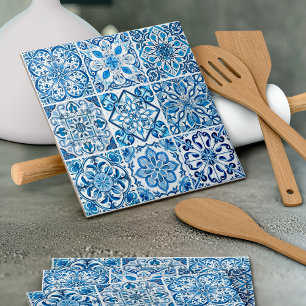 タイル地中海の，ポルトガル語， Azulejo, Majolica タイル