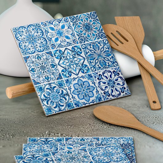 タイル地中海の，ポルトガル語， Azulejo, Majolica タイル