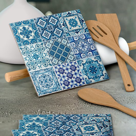 タイル地中海の，ポルトガル語， Azulejo, Majolica タイル