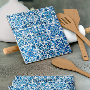 タイル地中海の，ポルトガル語， Azulejo, Majolica タイル