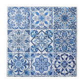 タイル地中海の，ポルトガル語， Azulejo, Majolica タイル (正面)