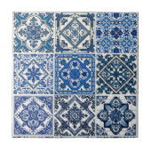 タイル地中海の，ポルトガル語， Azulejo, Majolica タイル (正面)