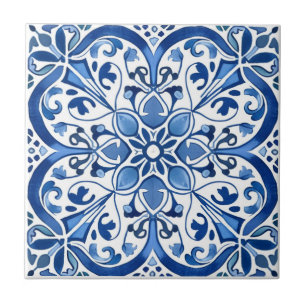 タイル地中海の，ポルトガル語， Azulejo, Majolica タイル
