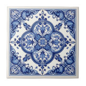 タイル地中海の，ポルトガル語， Azulejo, Majolica タイル (正面)