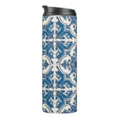 タイル地中海の，ポルトガル語， Azulejo, Majolica タンブラー (回転右)