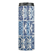 タイル地中海の,ポルトガル語, Azulejo, Majolica タンブラー (裏面)