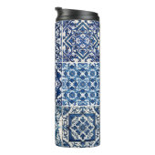 タイル地中海の,ポルトガル語, Azulejo, Majolica タンブラー (回転右)