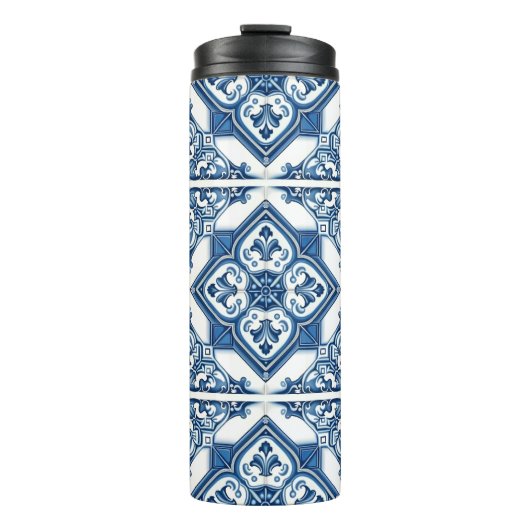 タイル地中海の，ポルトガル語， Azulejo, Majolica タンブラー (正面)