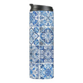 タイル地中海の，ポルトガル語， Azulejo, Majolica タンブラー (回転右)