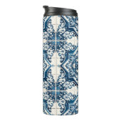 タイル地中海の，ポルトガル語， Azulejo, Majolica タンブラー (回転右)