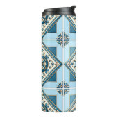 タイル地中海の，ポルトガル語， Azulejo, Majolica タンブラー (回転左)