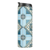 タイル地中海の，ポルトガル語， Azulejo, Majolica タンブラー (回転右)