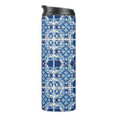 タイル地中海の,ポルトガル語, Azulejo, Majolica タンブラー (回転右)