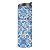 タイル地中海の，ポルトガル語， Azulejo, Majolica タンブラー (回転左)