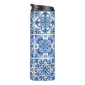 タイル地中海の，ポルトガル語， Azulejo, Majolica タンブラー (回転右)