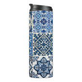 タイル地中海の,ポルトガル語, Azulejo, Majolica タンブラー (回転右)