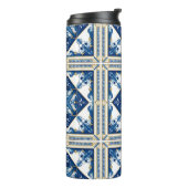 タイル地中海の，ポルトガル語， Azulejo, Majolica タンブラー (回転左)