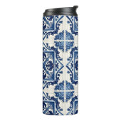 タイル地中海の，ポルトガル語， Azulejo, Majolica タンブラー (回転左)