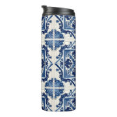 タイル地中海の，ポルトガル語， Azulejo, Majolica タンブラー (回転右)