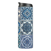 タイル地中海の，ポルトガル語， Azulejo, Majolica タンブラー (回転右)