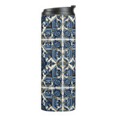 タイル地中海の，ポルトガル語， Azulejo, Majolica タンブラー (回転左)