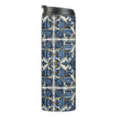 タイル地中海の，ポルトガル語， Azulejo, Majolica タンブラー (回転右)