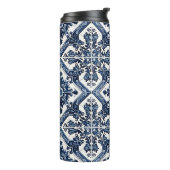 タイル地中海の，ポルトガル語， Azulejo, Majolica タンブラー (回転左)