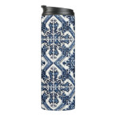 タイル地中海の，ポルトガル語， Azulejo, Majolica タンブラー (回転右)